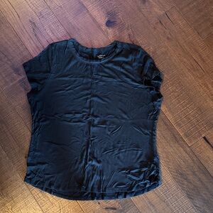 XXL Black AEO Ribbed Top